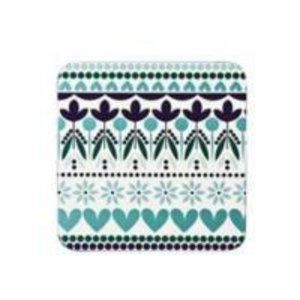 NWT Denby Monsoon Tangier Set of 4 Coasters - GORGEOUS!